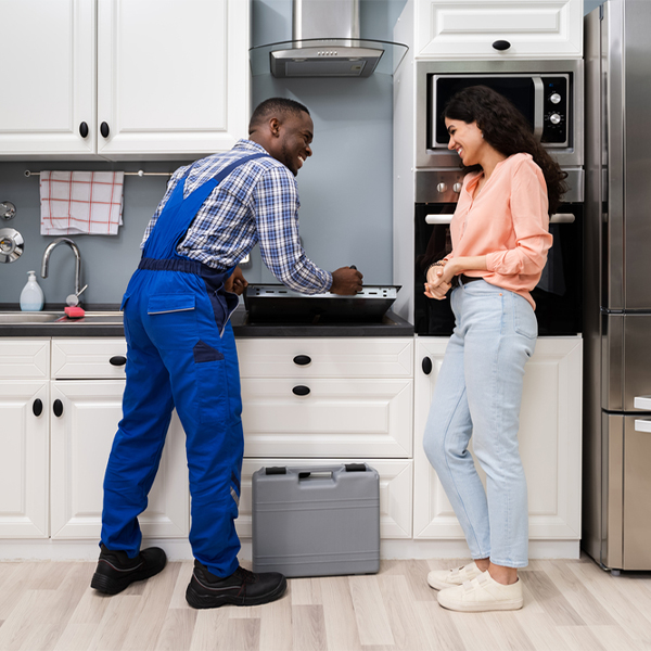 can you provide an estimate for cooktop repair before beginning any work in Hanna Illinois